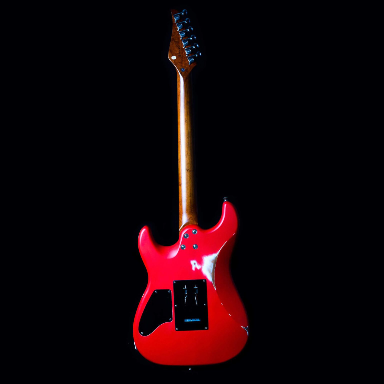 Jet Guitars JS850 FR RELIC RED Guitarra Electrica Superstrat