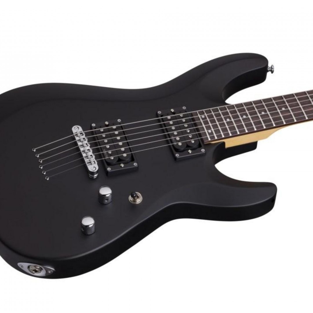 schecter-c-6-deluxe-thru-body-pick-up-hh-satin-black