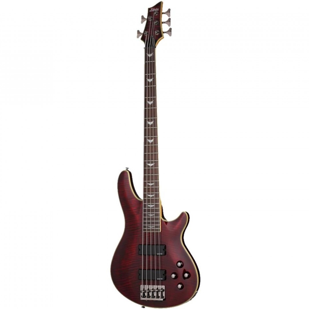 schecter-omen-extreme-5-bajo-5-cuerdas-pick-up-hh-activo-black-cherry