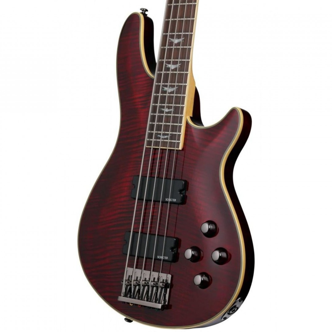 schecter-omen-extreme-5-bajo-5-cuerdas-pick-up-hh-activo-black-cherry