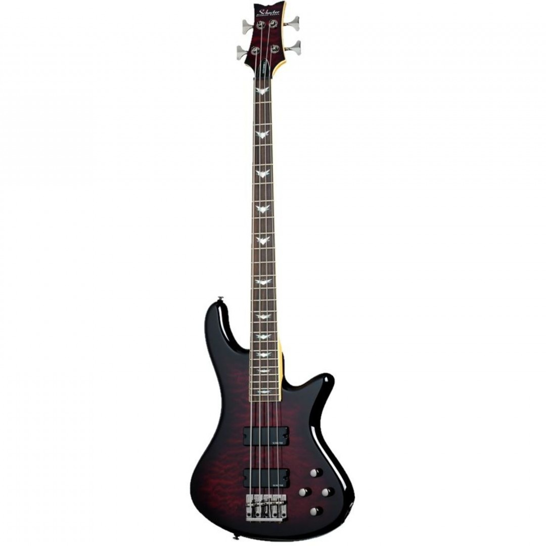 schecter-stiletto-extreme-4-bajo-4-cuerdas-pick-up-hh-activo-black-cherry