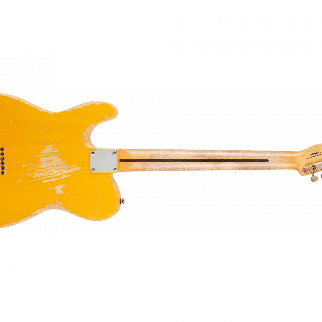 vintage-v52-icon-series-distressed-butterscotch-guitarra-electrica-telecaster-mango-atornillado-thru-body-2x-single-coil-aged-