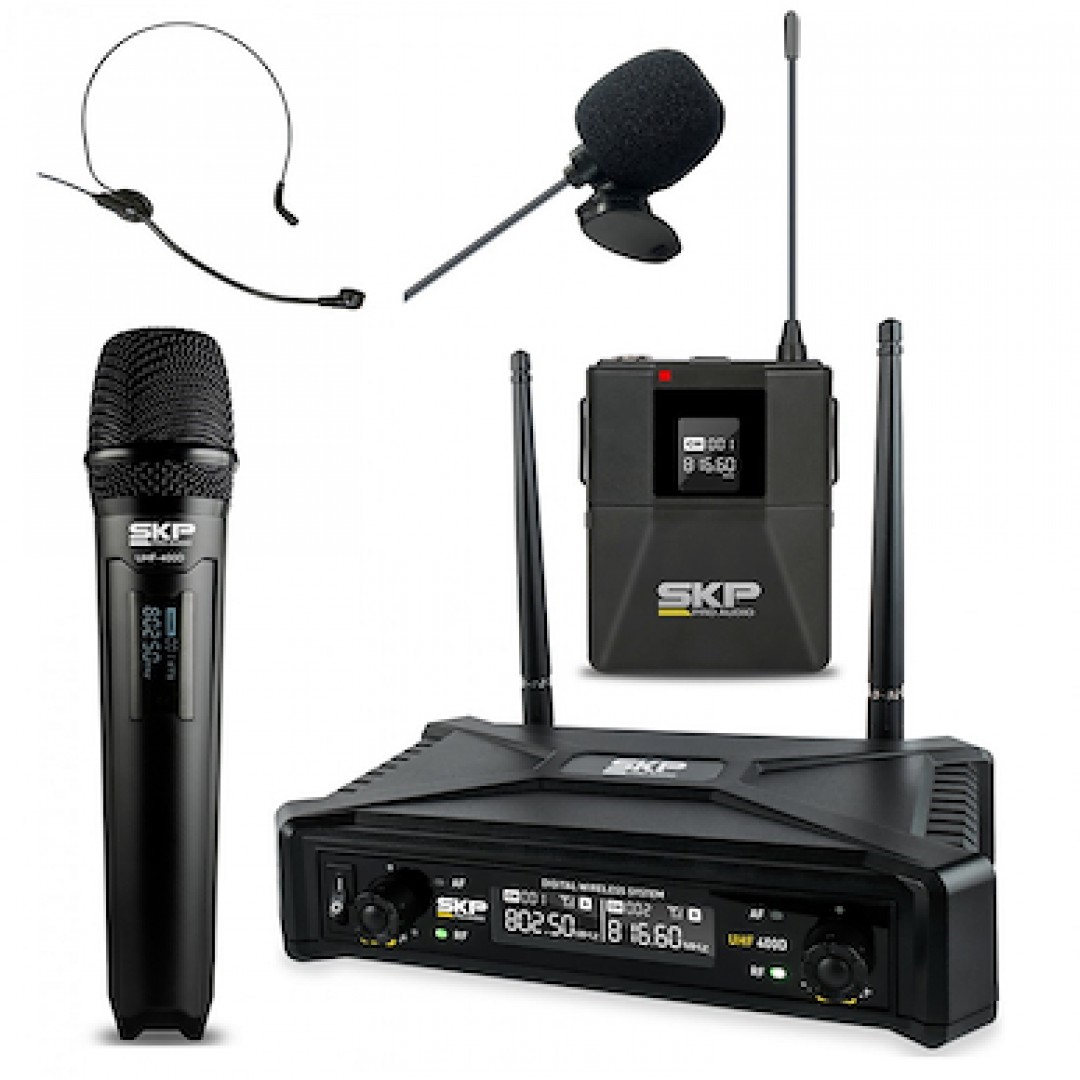 skp-uhf-400d-microfono-inalambrico-de-mano-y-bodypack-lavaliere-o-headset--rta-en-frecuencia-30-hz-20-khz--salida-2x-xlr-bal-1x-14-jack--modulacion-digital