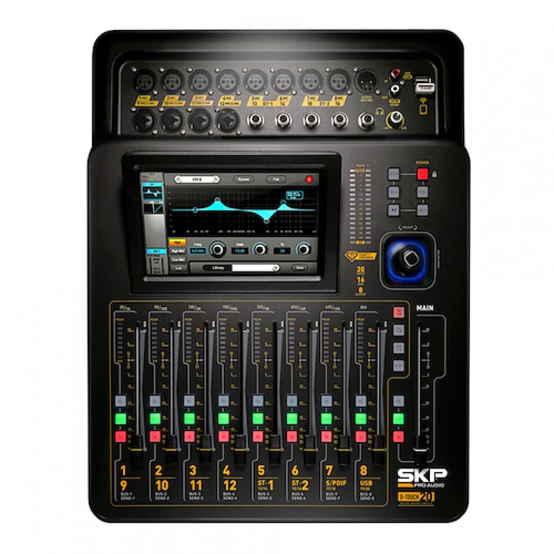 skp-d-touch-20-consola-de-audio-digital--20-canales--16-buses--8-outputs--wifi--ipad-8-procesadores-de-efectos--9-faders-motorizados--pantalla-touch-ips-7-