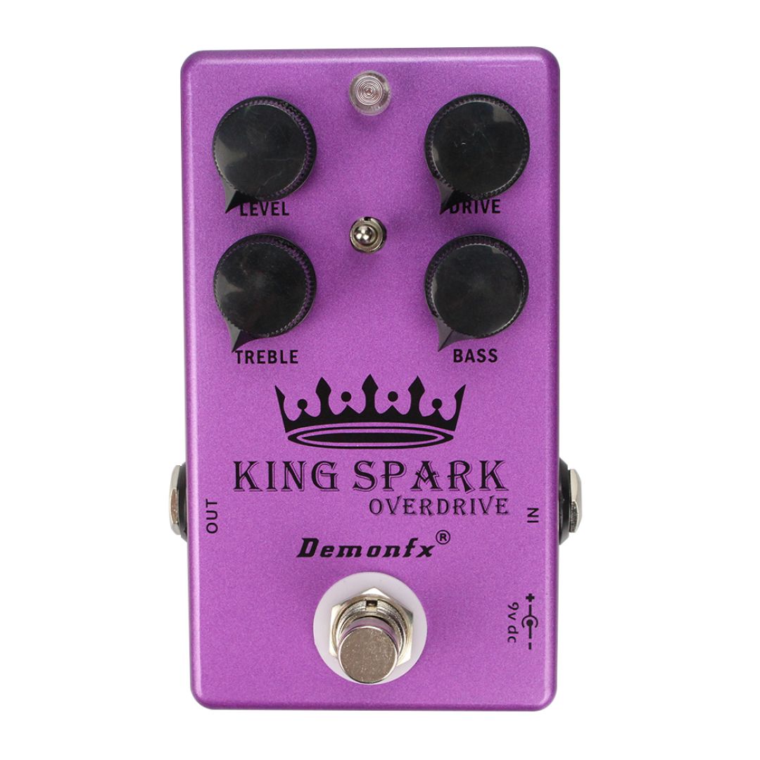 DemonFx King Spark Pedal Overdrive Para Guitarra